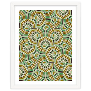 Jade Rainbow Mixed Tiles by DesigndN