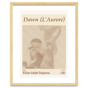 Dawn (l'aurore) – William Adolphe Bouguereau 1881 by Doa Project