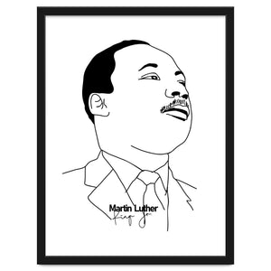 Martin Luther King Jr by taurungka