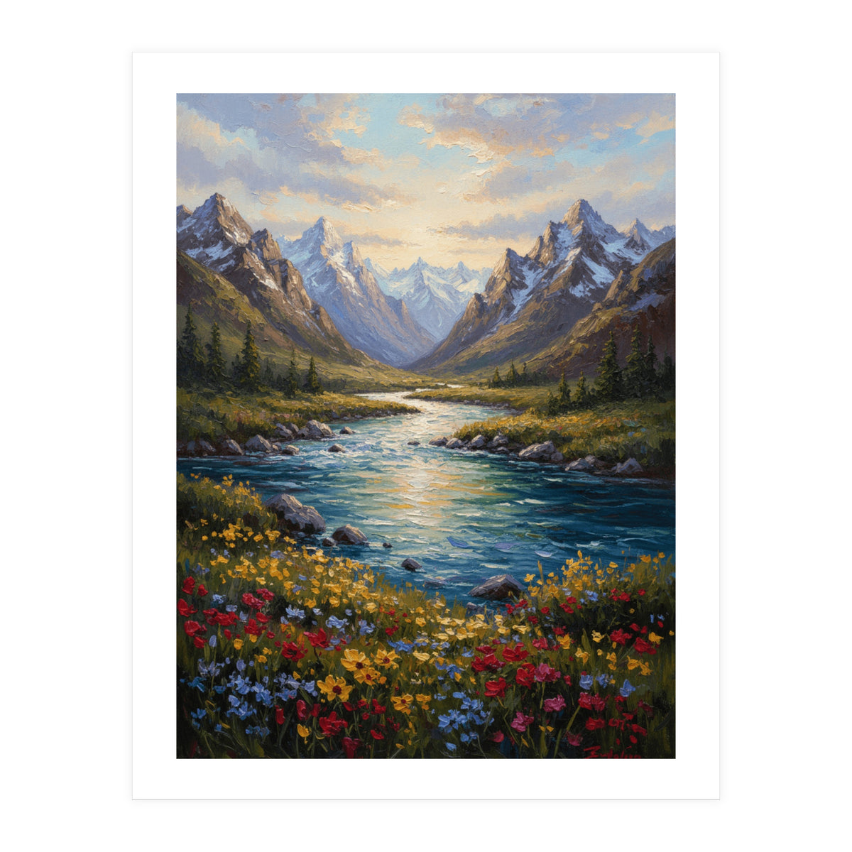 The Awakening Valley (Print Only)