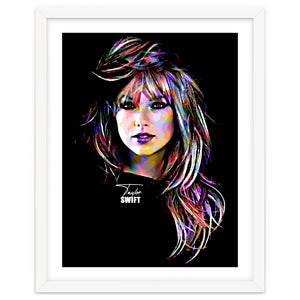 Taylor Swift Colorful Art 2 by taurungka