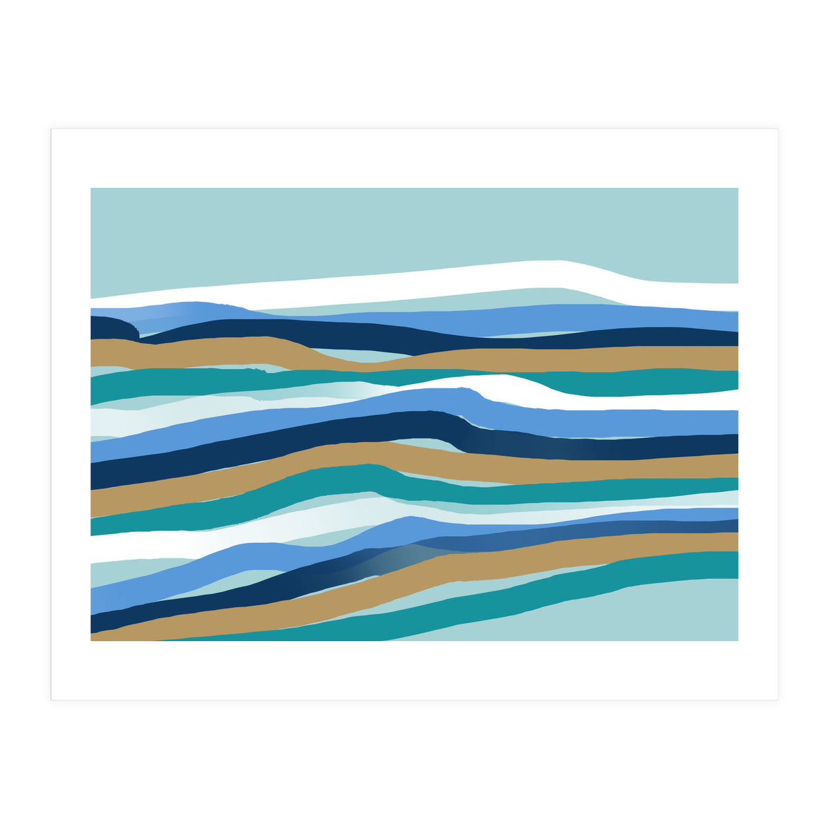Between The Waves (Print Only)