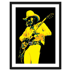 Dickey Betts American Rock Guitarist Legend by taurungka