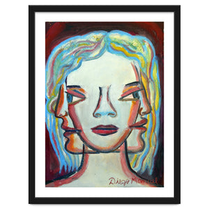 Cabeza De Mujer 14 by Diego Manuel Rodriguez