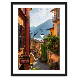 The famous street of Bellagio by Martin and Yen