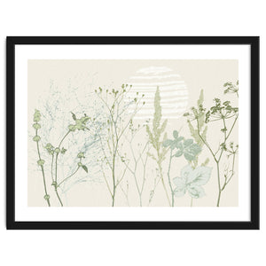 Plant based calming atmosphere natural green by Annick