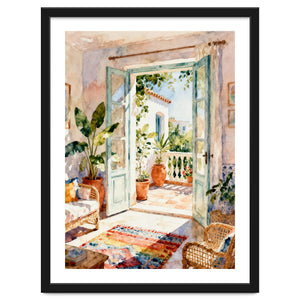 Matisse Inspired Living Room by Artzy Posters
