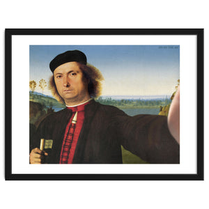 Francesco delle Opere - Pietro Perugino - Selfie by Dito Von Tease