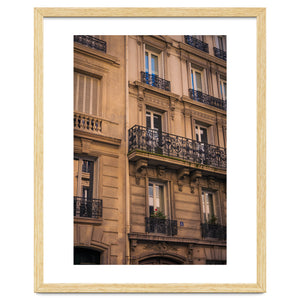 Street Photography - Haussmanian Facade, Paris by Viviane QUAN
