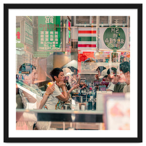 Through the Glass - Hong Kong by Viviane QUAN