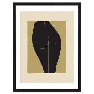 Minimal Hips 1 by Art and Heart