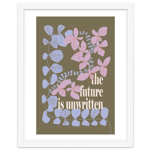 The future is unwritten by Annick