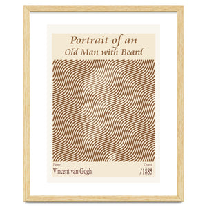 Portrait Of An Old Man With Beard – Vincent Van Gogh (1885) by Doa Project