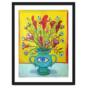 Flores Con Ojos Y Bocas by Diego Manuel Rodriguez