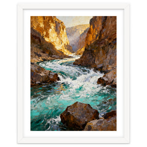 Vibrant Torrent by artistic