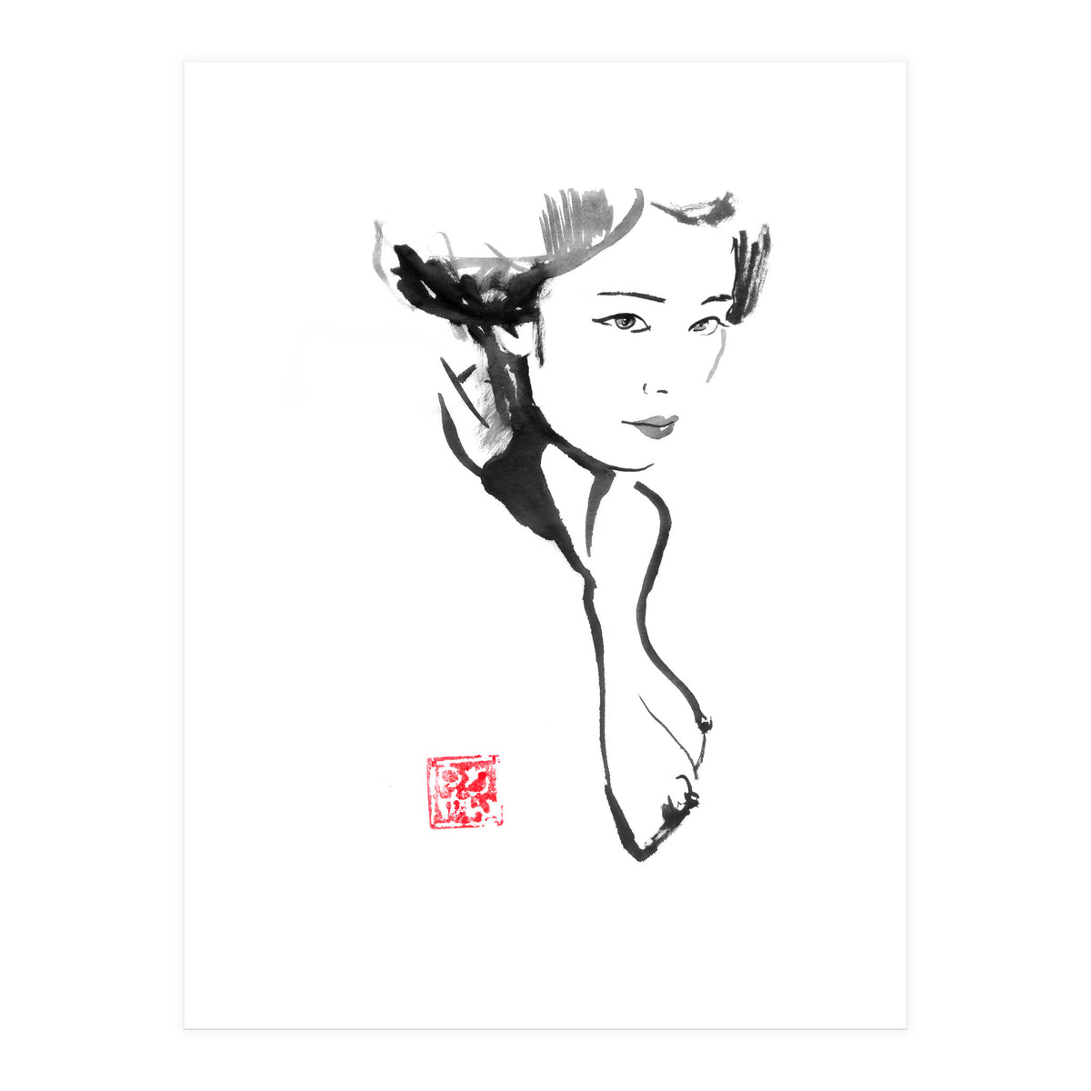 Nude woman (Print Only)