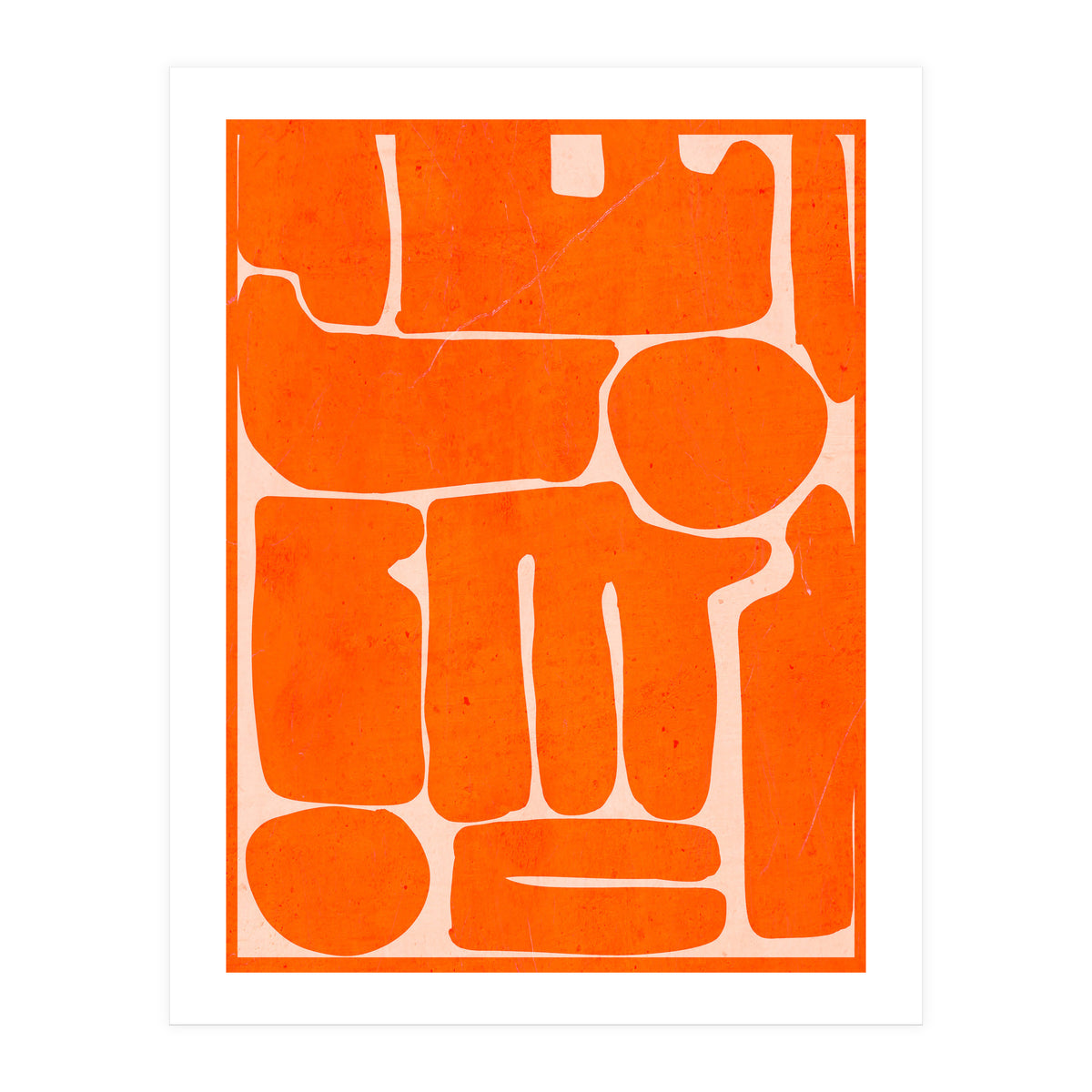 Modern Abstract Minimal Shapes 162 (Print Only)