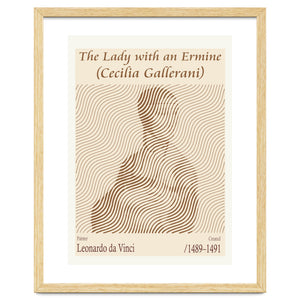 The Lady With An Ermine (cecilia Gallerani) – Leonardo Da Vinci (1489–1491) by Doa Project
