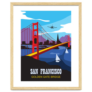 San Francisco, Golden Gate Bridge by Hermes