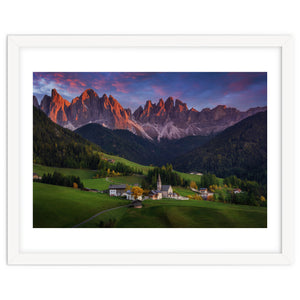 Santa Maddalena at sunset by Martin and Yen