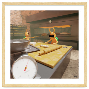 Bakery "Kneading the Dough" (Lwuba 030 Bakery 01) by CurrySamurai