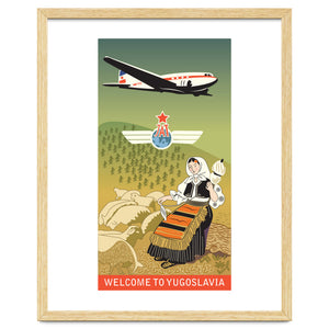 JAT Airways, Yugoslavia by Hermes