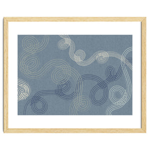 calming essentials loops muted blue by Annick