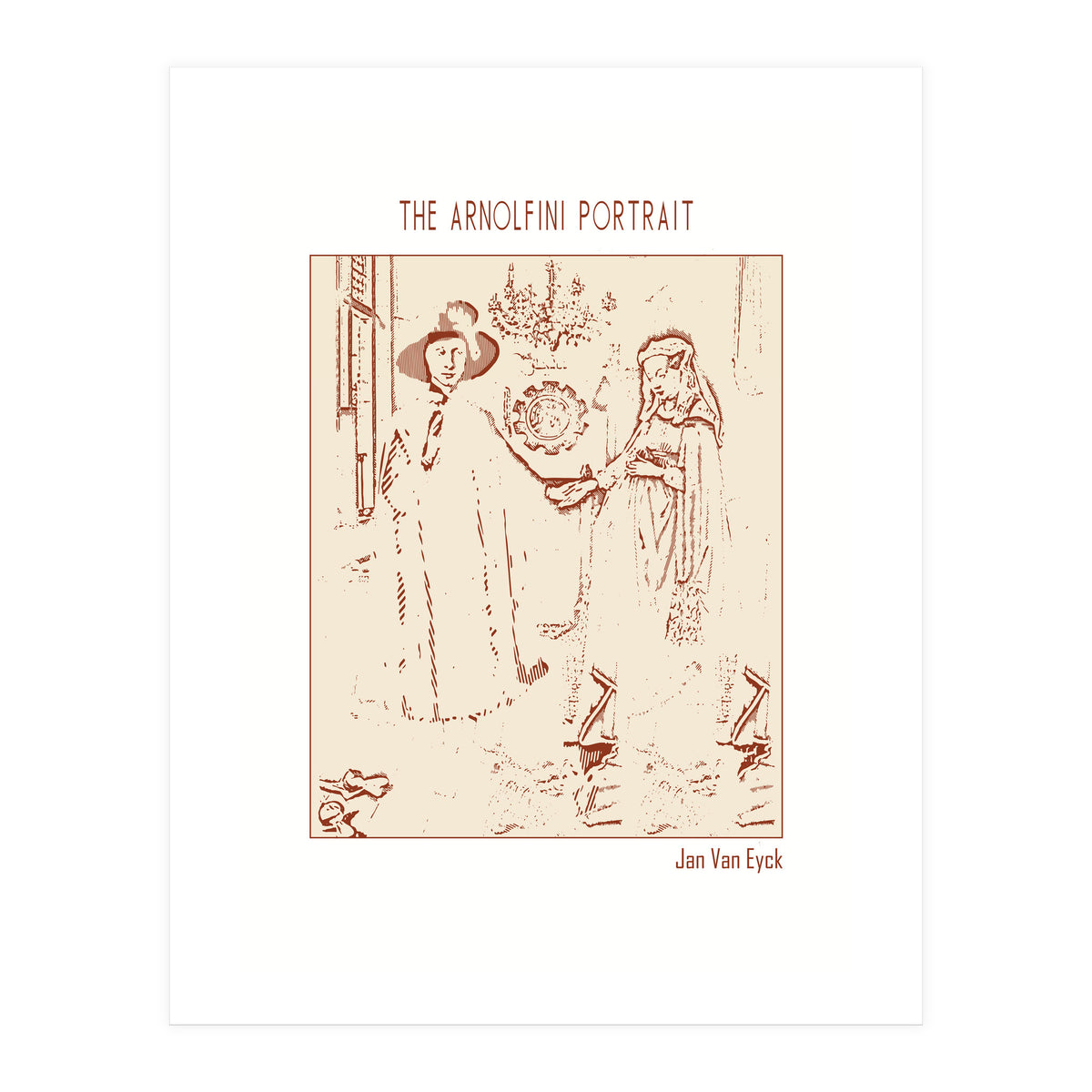 The Arnolfini Portrait (Print Only)