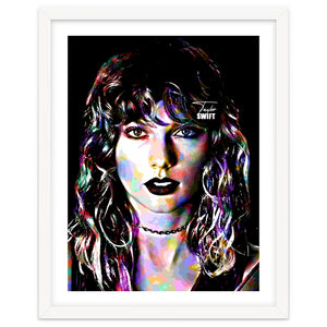 Taylor Swift Colorful Art 3 by taurungka