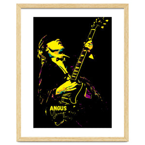 Angus Young Australian Musician Legend by taurungka