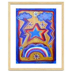 Rallos Y Estrellas 6 by Diego Manuel Rodriguez