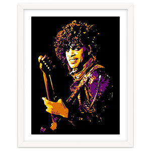Prince Musician Legend in Pop Art by taurungka