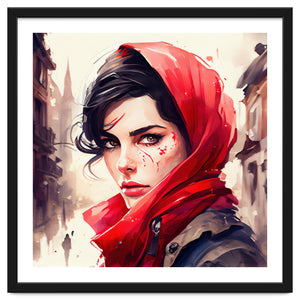 Modern Little Red Riding Hood by Chromatic Fusion Studio