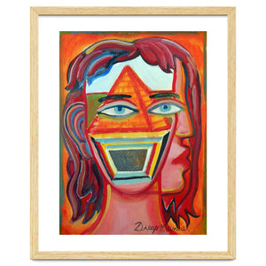 Cabeza De Mujer 11 by Diego Manuel Rodriguez