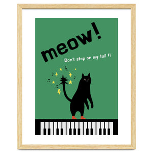 meow! - Dancing Cat by natural neutral