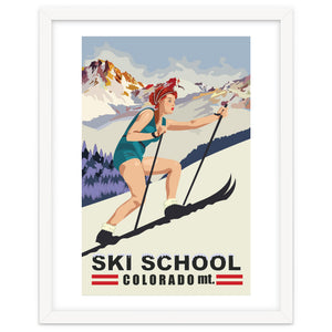 Ski School Colorado by Hermes