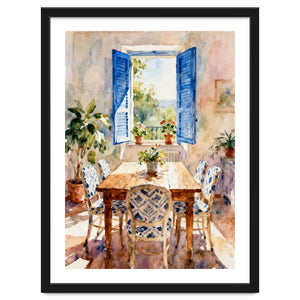 Matisse Inspired Dinning Room by Artzy Posters