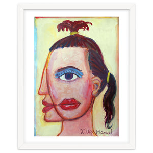 Cabeza De Mujer 6 by Diego Manuel Rodriguez