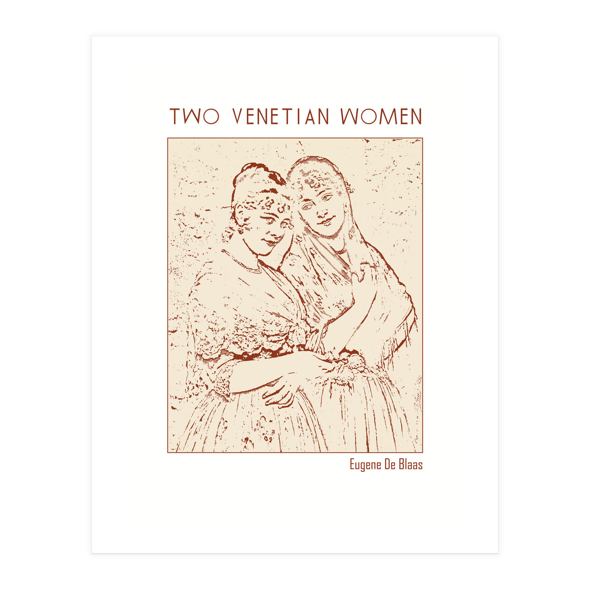 Two Venetian Women (Print Only)
