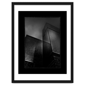 Downtown Fogfest No 17 with Border by The Learning Curve Photography