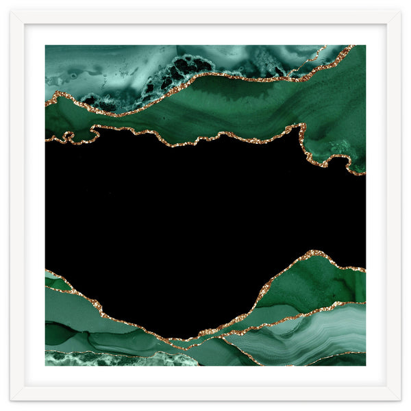 Emerald & Gold Agate Texture 03