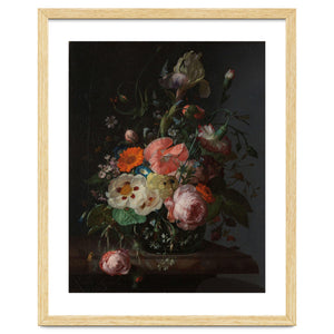 Still Life with Flowers on a Marble Tabletop. Dating: 1716. Measurements: h 48.5 cm × w 39.5 cm. by Album