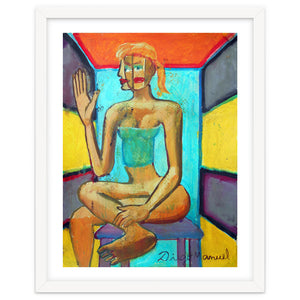 Mujer En La Silla 15 by Diego Manuel Rodriguez