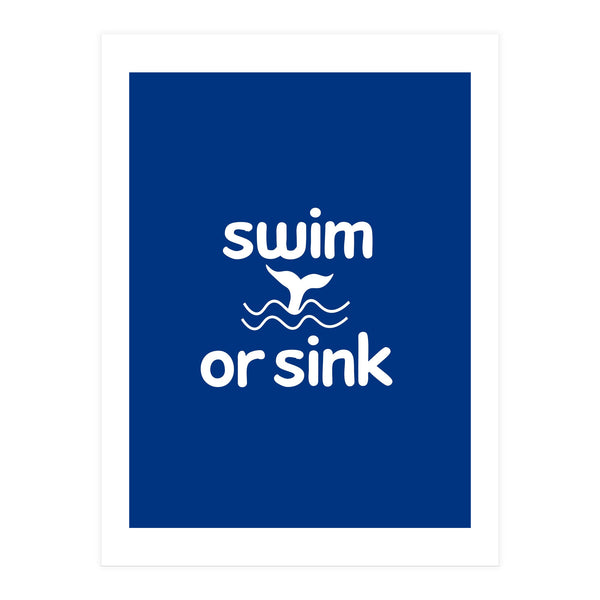 Swimm or sink (Print Only)