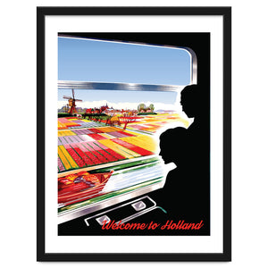 Holland, View from the Train Window by Hermes