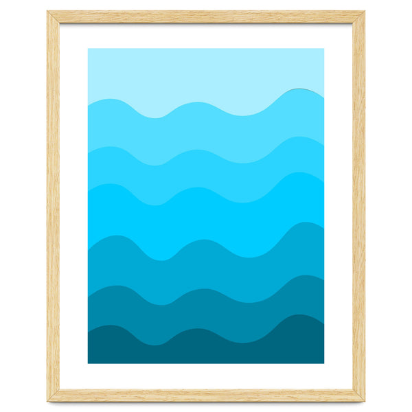 Blue gradient design