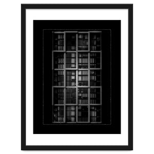 Geometry No 40 with Border by The Learning Curve Photography