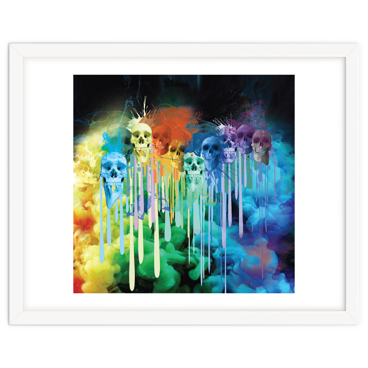 Ink Skulls Smoky