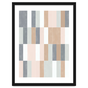 Muted Pastel Tiles 02 by DesigndN