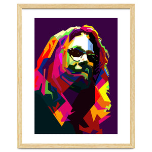 Ozzy Osbourne Black Sabbath Classic Rock Pop Art WPAP by Artkreator